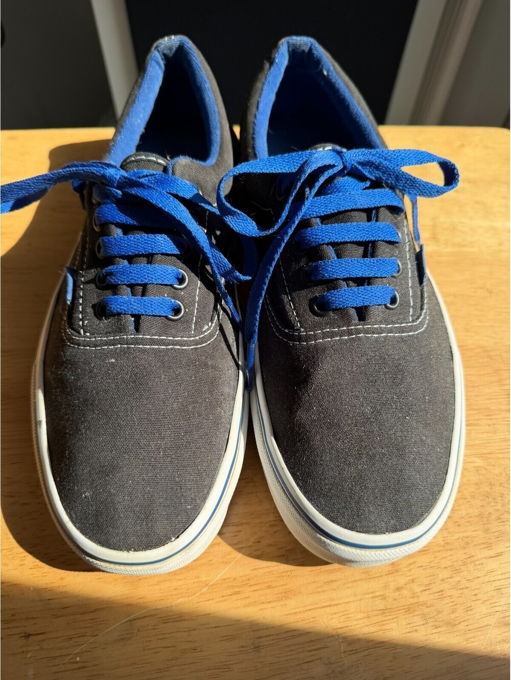 Vans UltraCush Pro Skateboarding Shoes Black Blue Men's US Size 10 TB4R